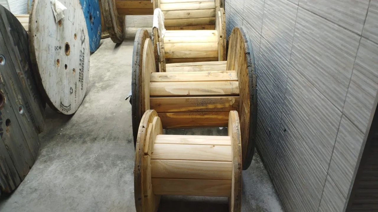 Bobinas de Carretel para Mesa - Diversos Tamanhos - Foto 5