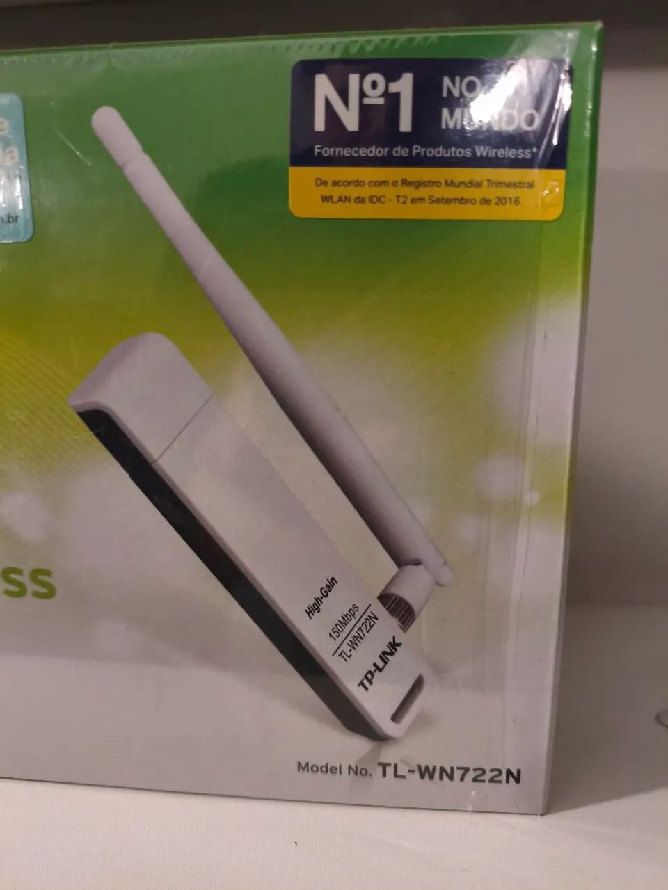 USB adaptador wireless tp-link 150mbps - Foto 2