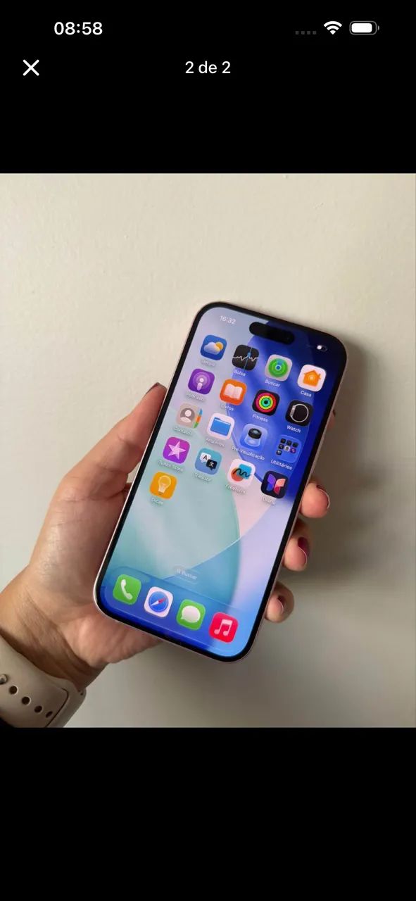 VENDO IPHONE 15 PLUS ROSA 128GB - Foto 2