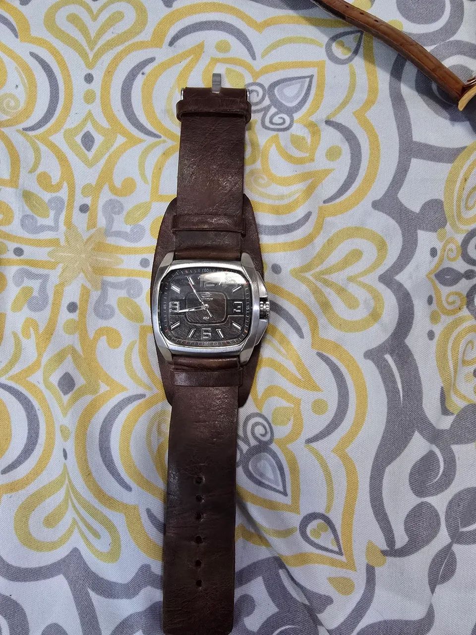Relogio Mormaii pulseira de couro, extremamente conservado.  - Foto 5