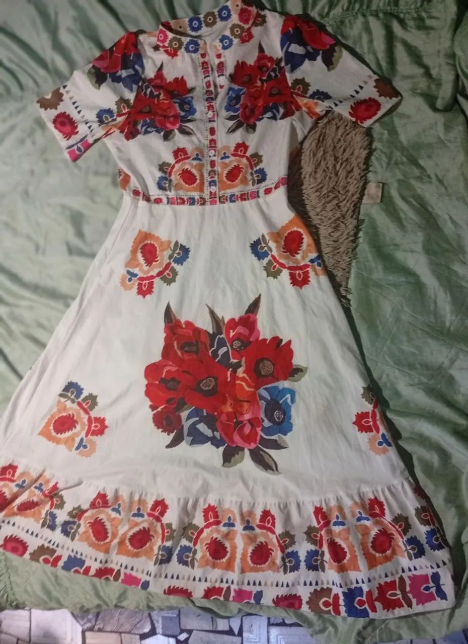 Vestido semi novo tamanho g - Roupas Infantis - Castelo Branco, Cariacica  1497958272