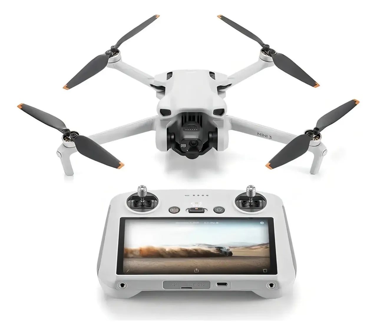 Drone Dji Mini 3 Combo Fly More Rc, 3 Baterias 4k Gl Cor Cinza - Foto 3