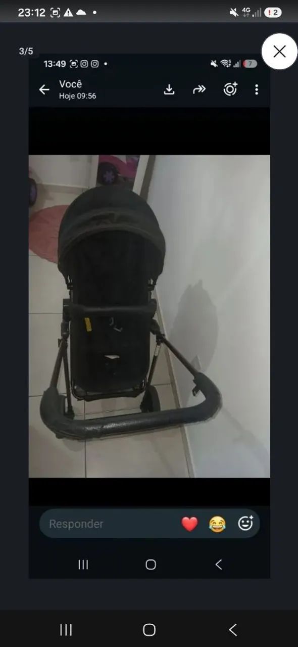 Carrinho de bebe  - Foto 3