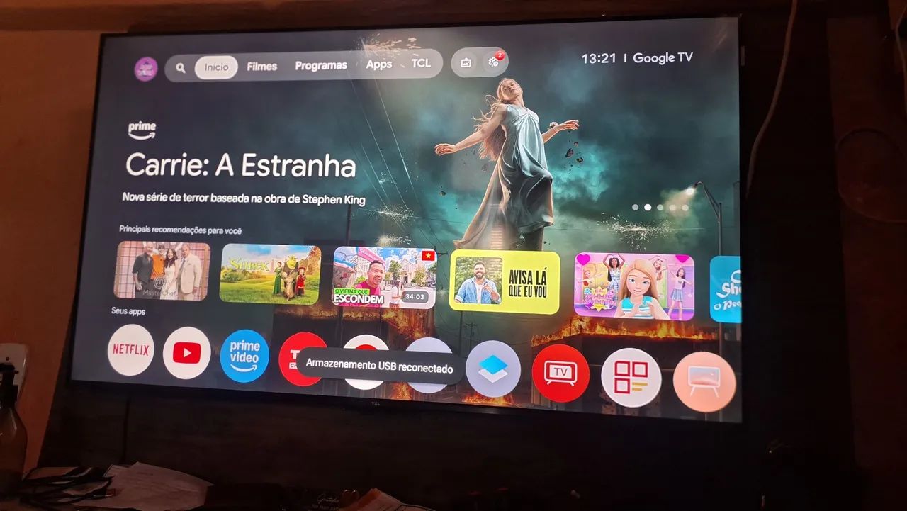 SMARTTV TCL QLED 50 GAME MASTER