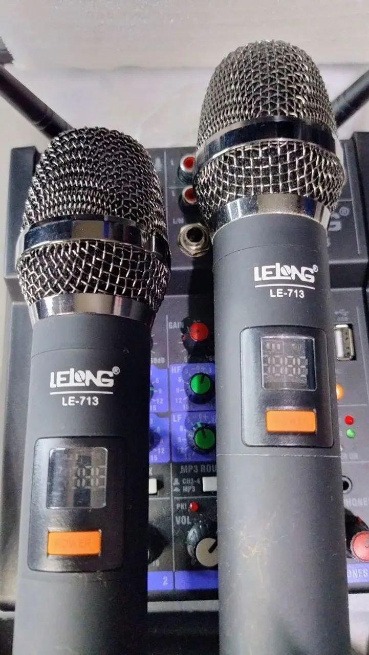 Mixer de Áudio e Microfone Condensador BM800 - Foto 3