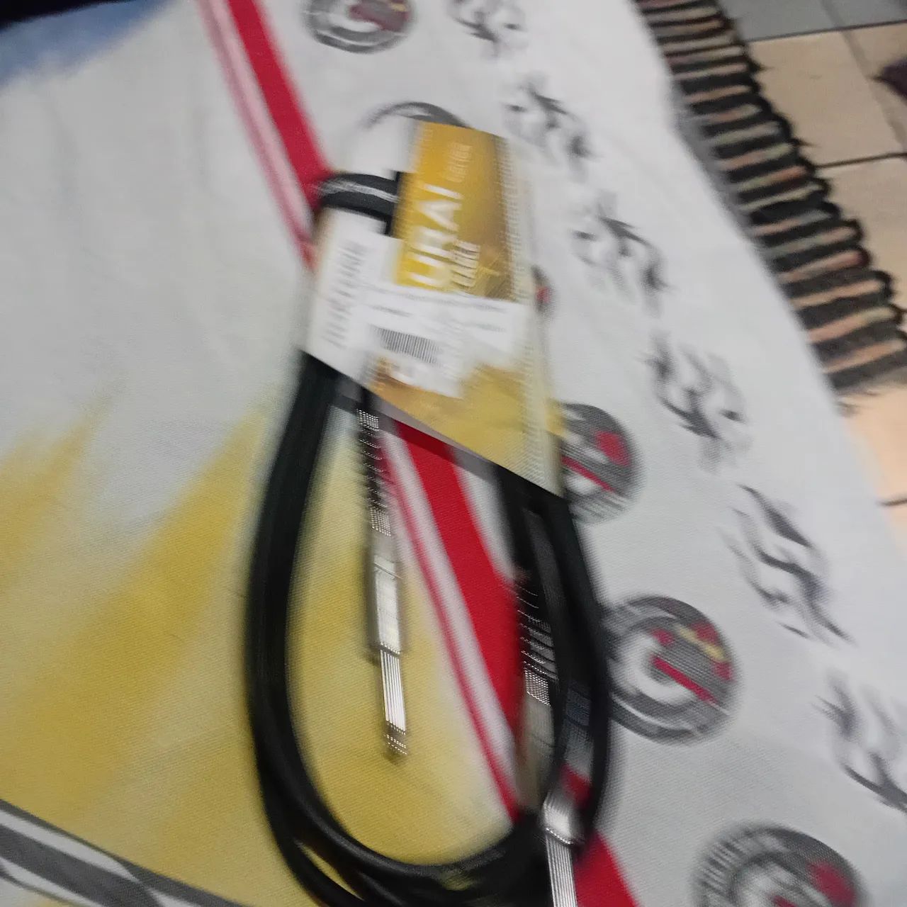 Vendo cabo de violão e guitarra  5m - Foto 2
