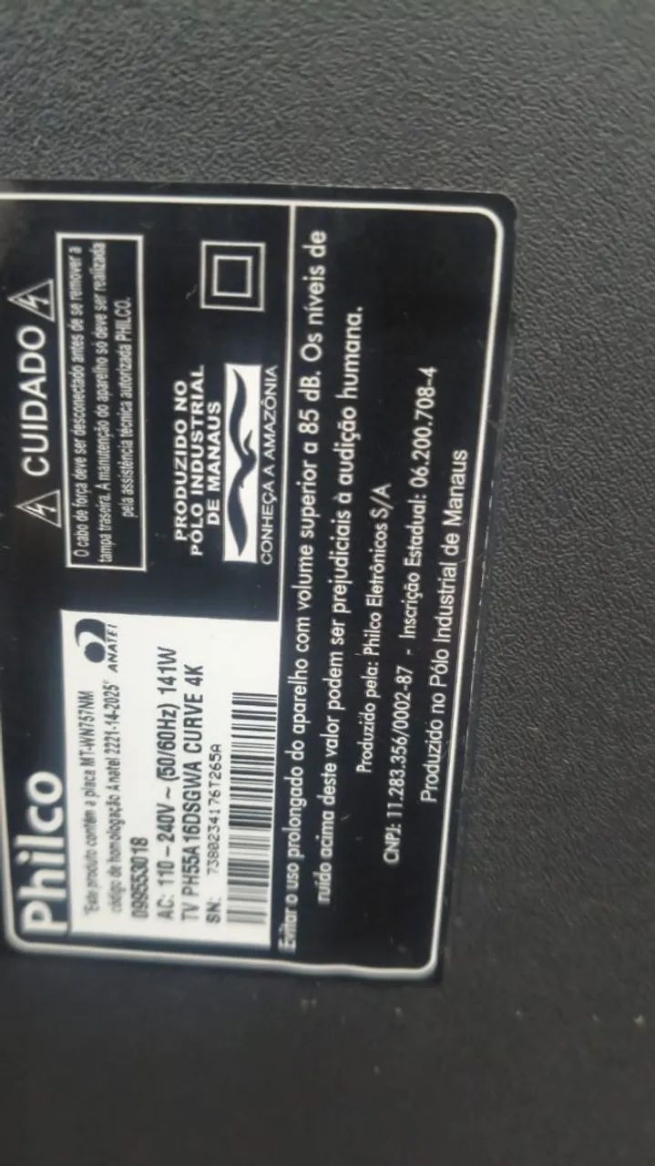 Tv smart 55 polegadas ( curva ) - Foto 4