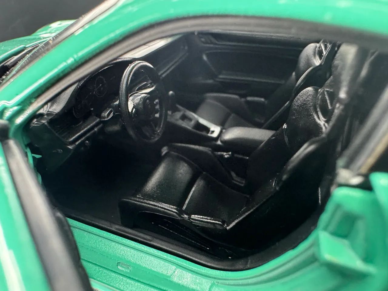 Miniatura Burago - Porsche 911 GT3 Verde escala 1/24 Novo Lacrado - Foto 4