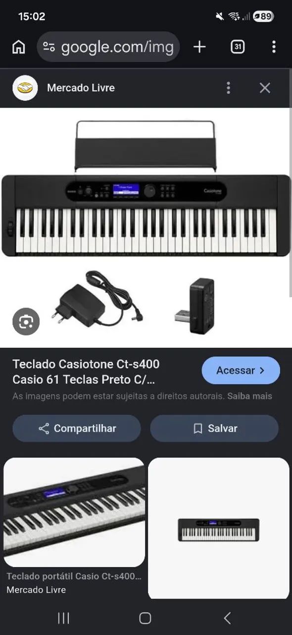 Teclado cassiotone 800reais - Foto 2