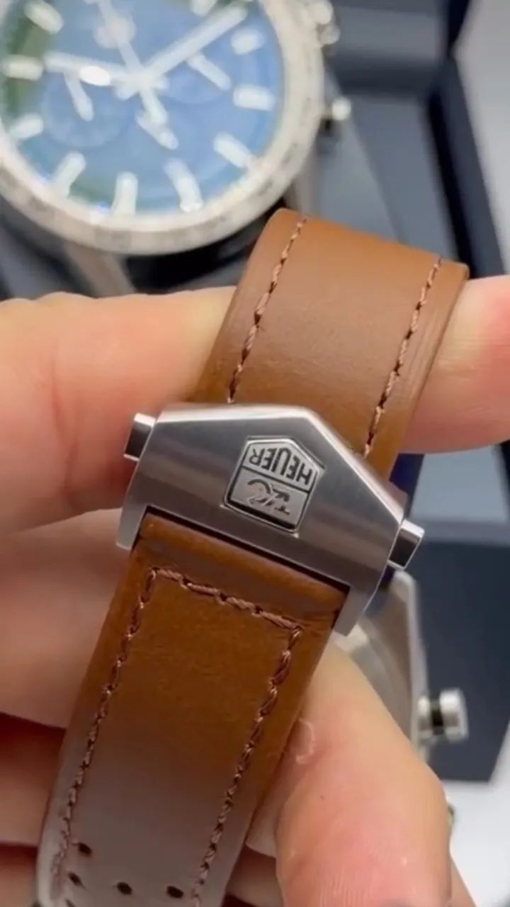Relógio TAG HEUER CARRERA MOSTRADOR AZUL MULTIFUNCIONAL  - Foto 4