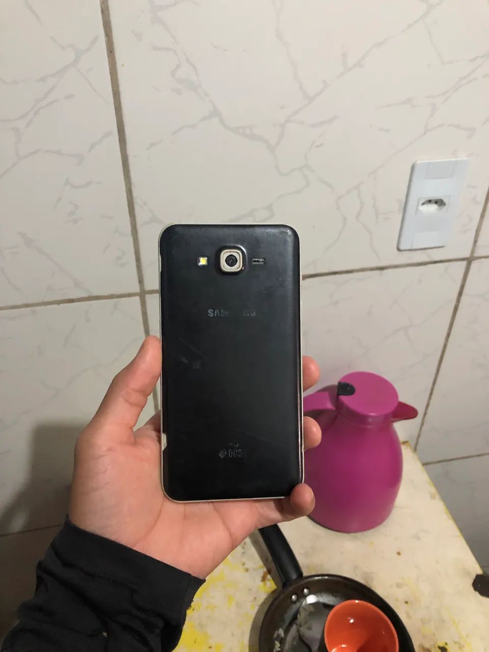 Samsung J7- Funciona 100% - Botão volume e ligar com defeito - Foto 2
