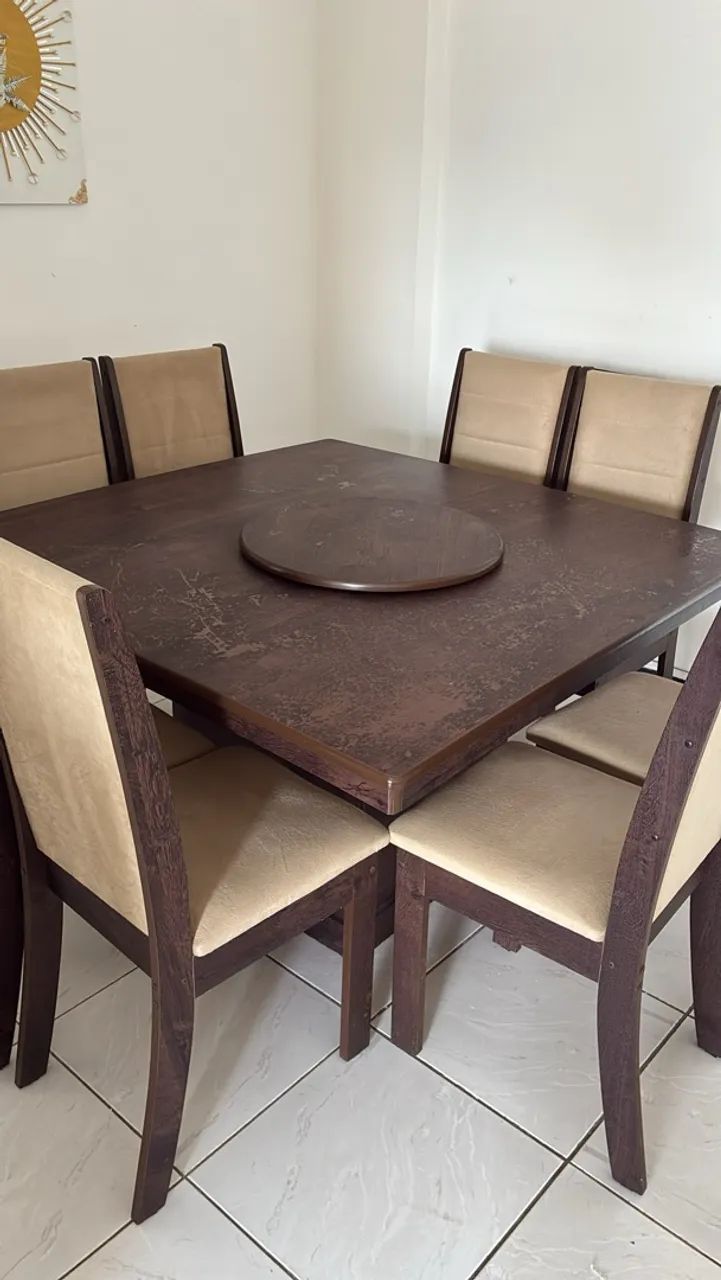 MESA 8 LUGARES MUITO NOVA!  - Foto 2