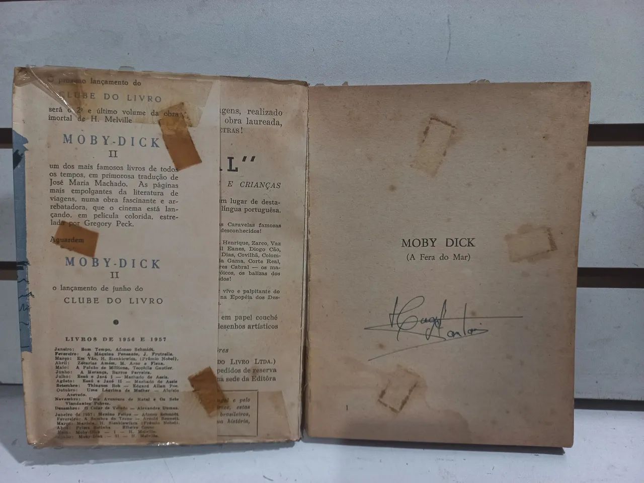 Livro antigo MOBY DICK 1957 - Foto 3