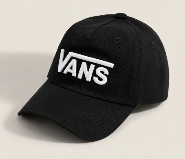 Boné VANS drop V Logo Black (ORIGINAL NOVO)