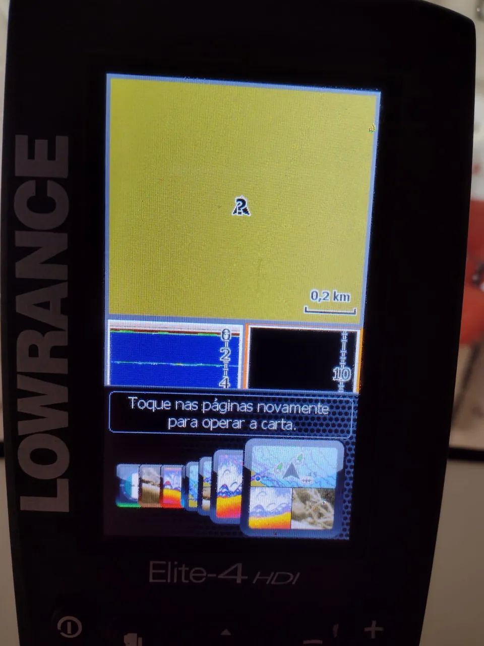 Sonar GPS Elite-4 HDI 4.3 LCD Lowrence - Foto 2