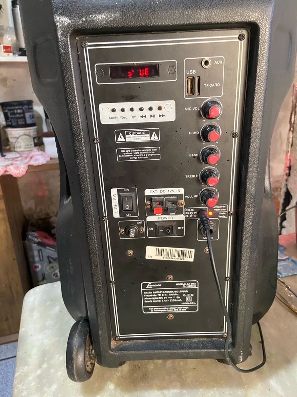 ? VENDO CAIXA DE SOM LENOXX CA-340A - Foto 2