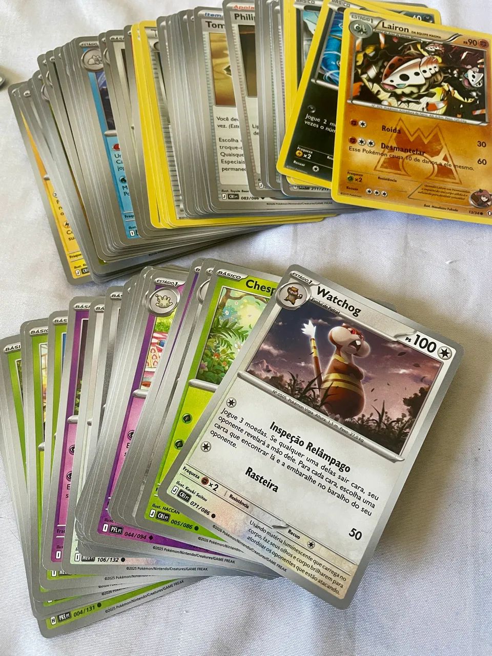 Lote / Bulk 146 Cartas Pokémon - Foto 3