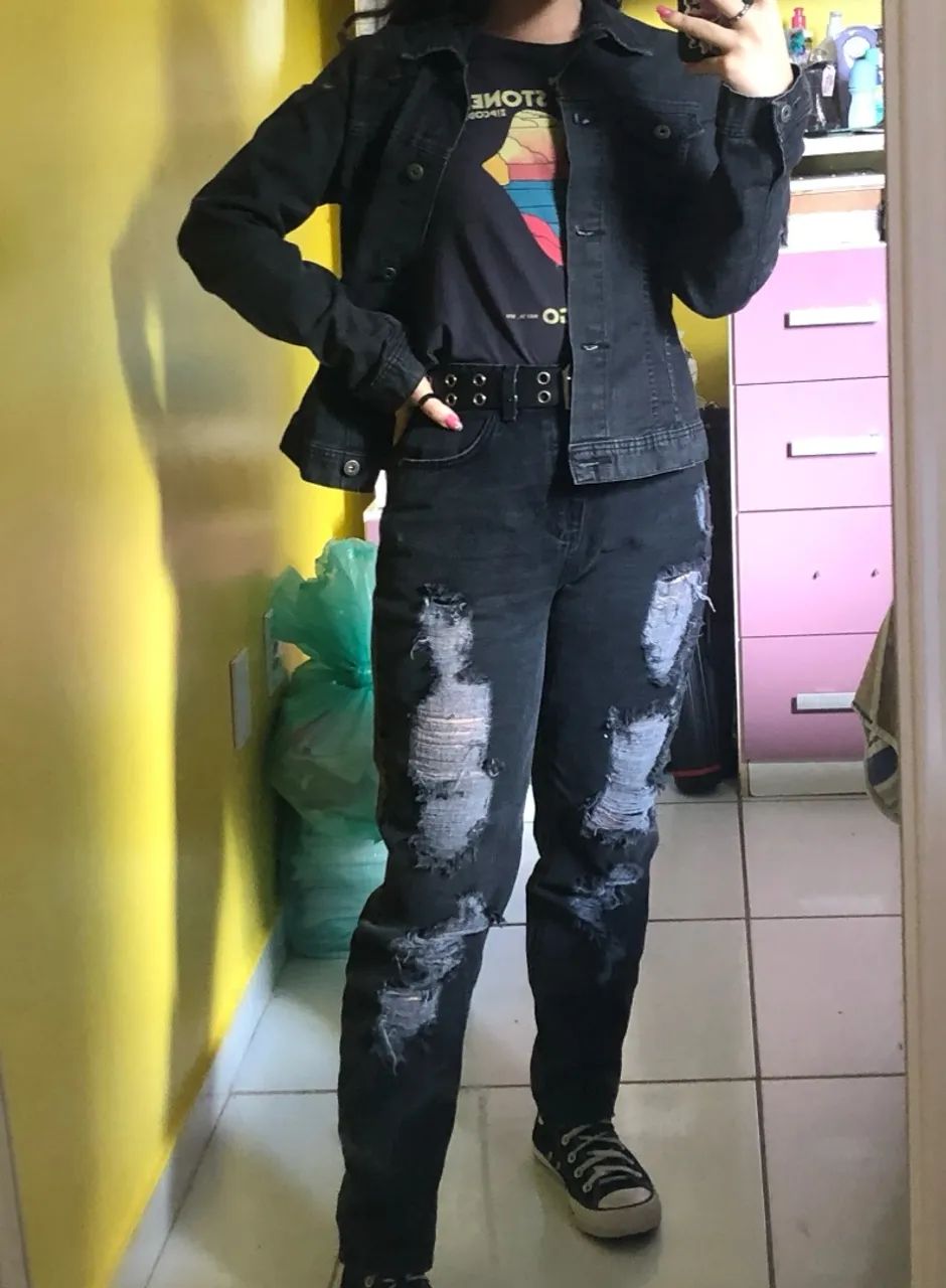 Calça + jaqueta 