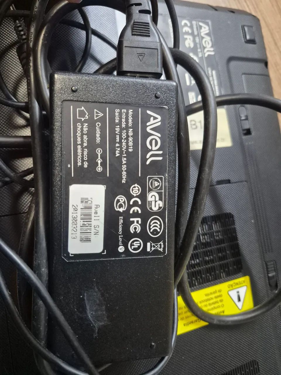Notebook Avell B153 retirada de peças  - Foto 2