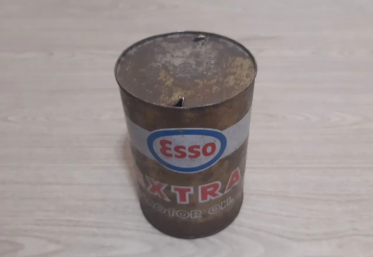 Lata Óleo Motor Esso Extra - Foto 3