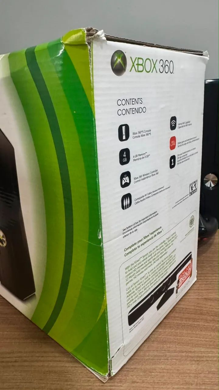 Xbox 360 Slim na caixa - Foto 3