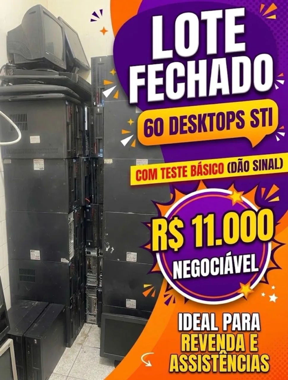 Lote Informática PC STI 