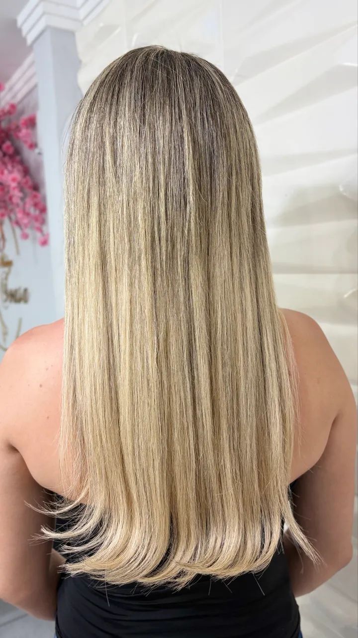 MEGA HAIR HUMANO LOIRO LISO - Foto 2