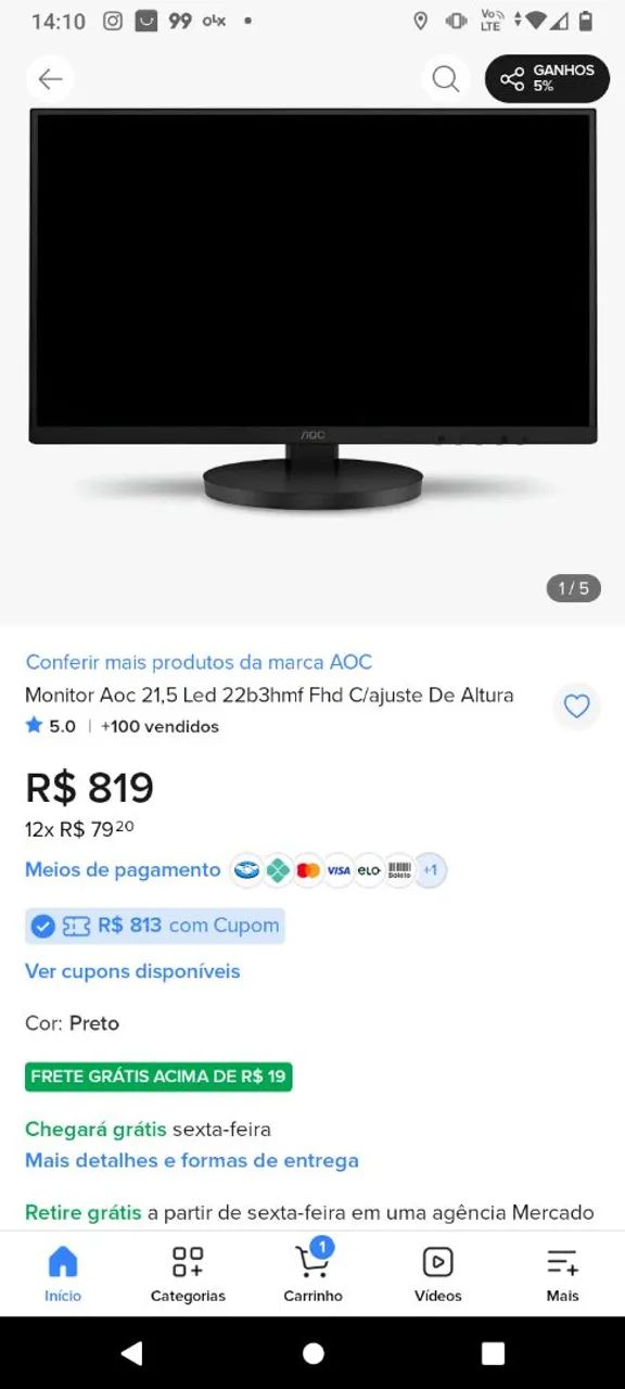 Computador completo 