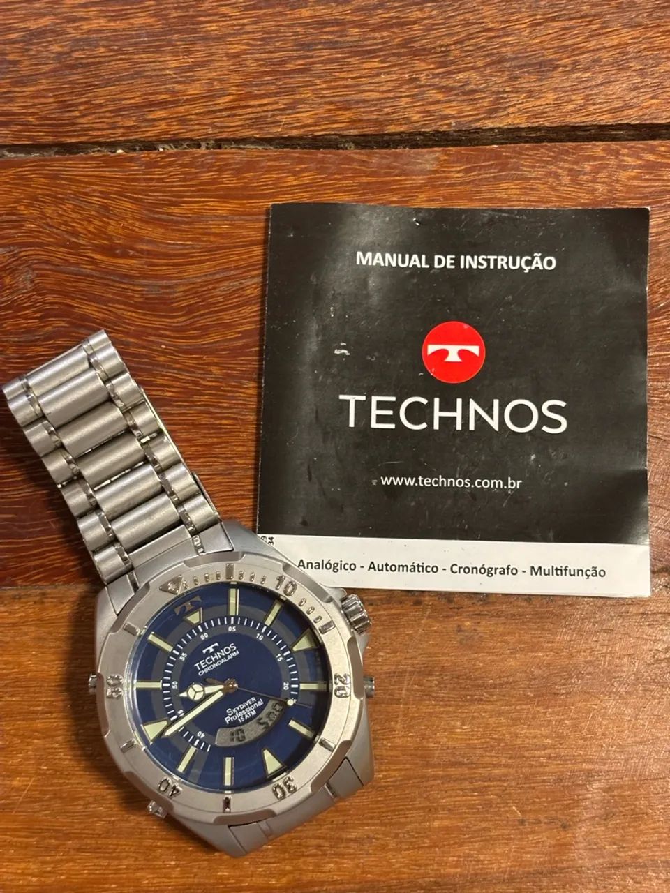 Technos SKYDIVER modelo T205fm-1a modelo raro  - Foto 2