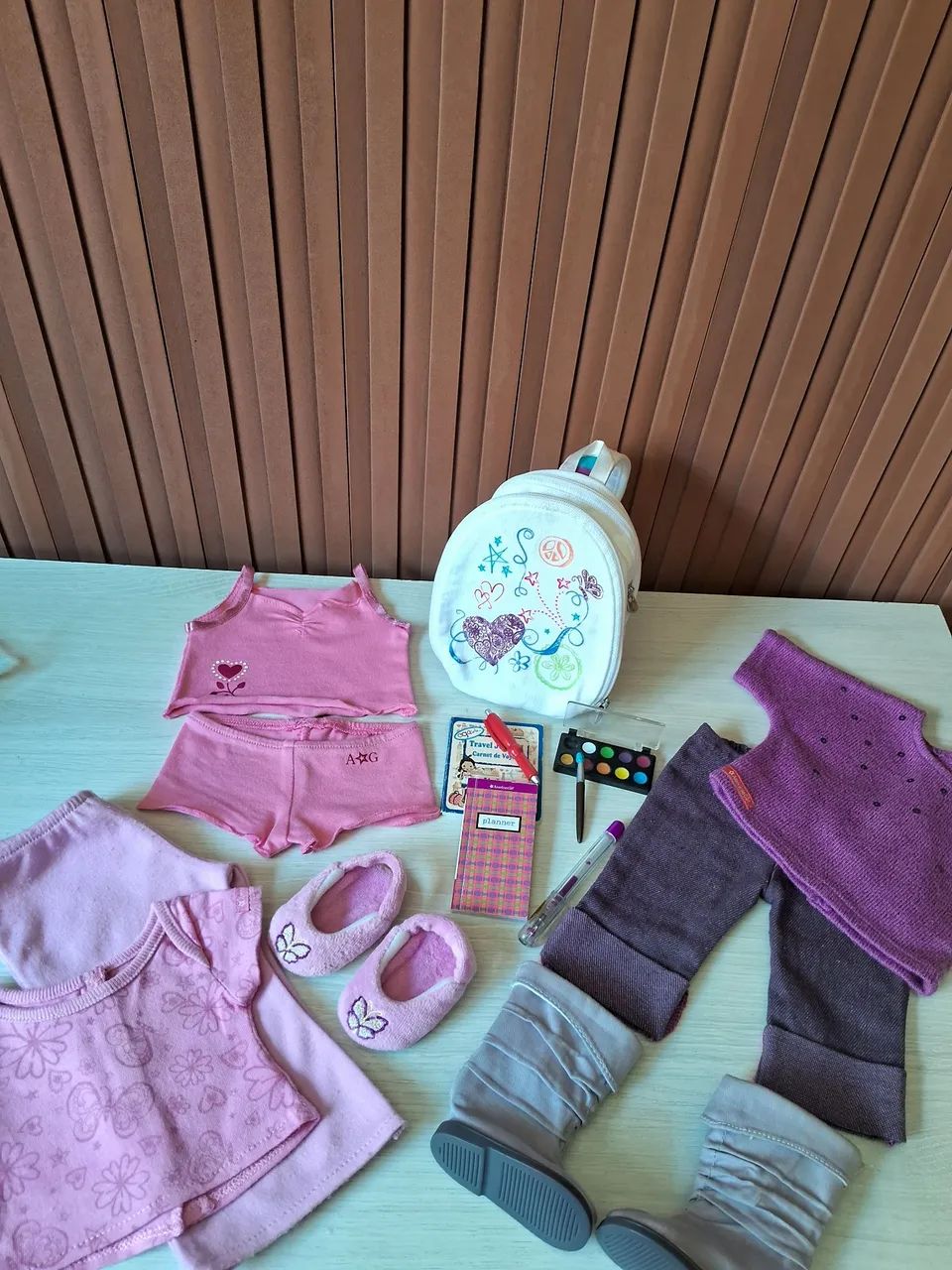 Kit de acessórios boneca american gilr original  - Foto 2