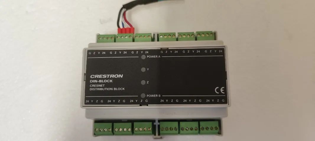 Crestron din-block