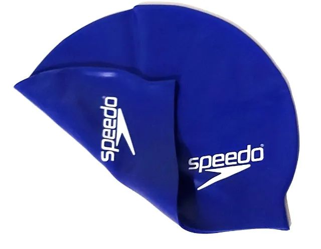 Touca de Natação Original da Speedo. Cor azul, adulto. - Foto 3