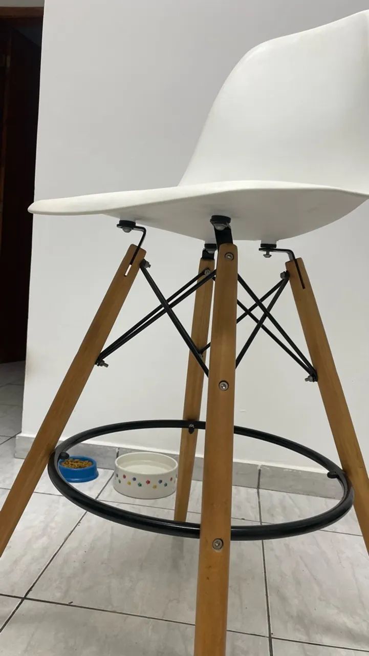 Banqueta/Cadeira Alta Eames Eiffel - Foto 3