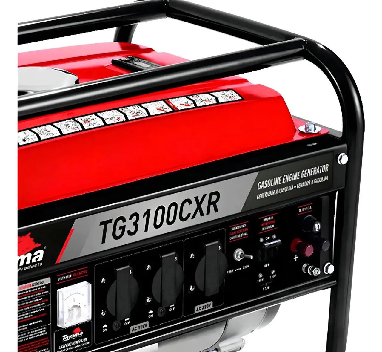 GERADOR TOYAMA TG3100 CXR 3.1KW - Foto 2