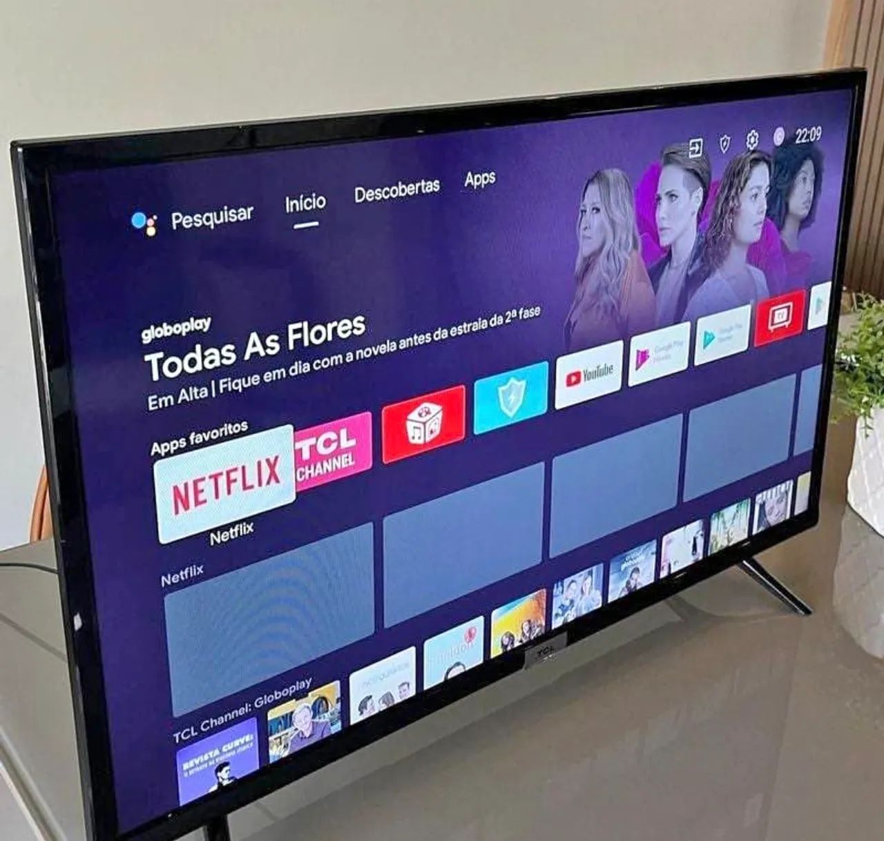 Smart tv Android 43 polegadas TCL 