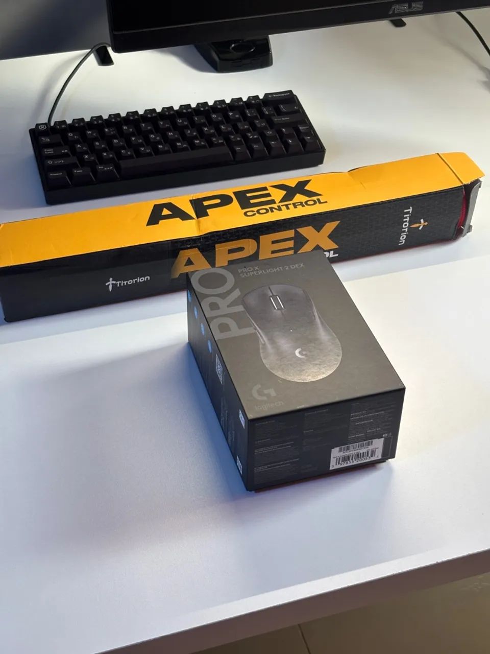 Logitech g pro x superlight 2 Dex + mousepad Apex Control - Foto 3