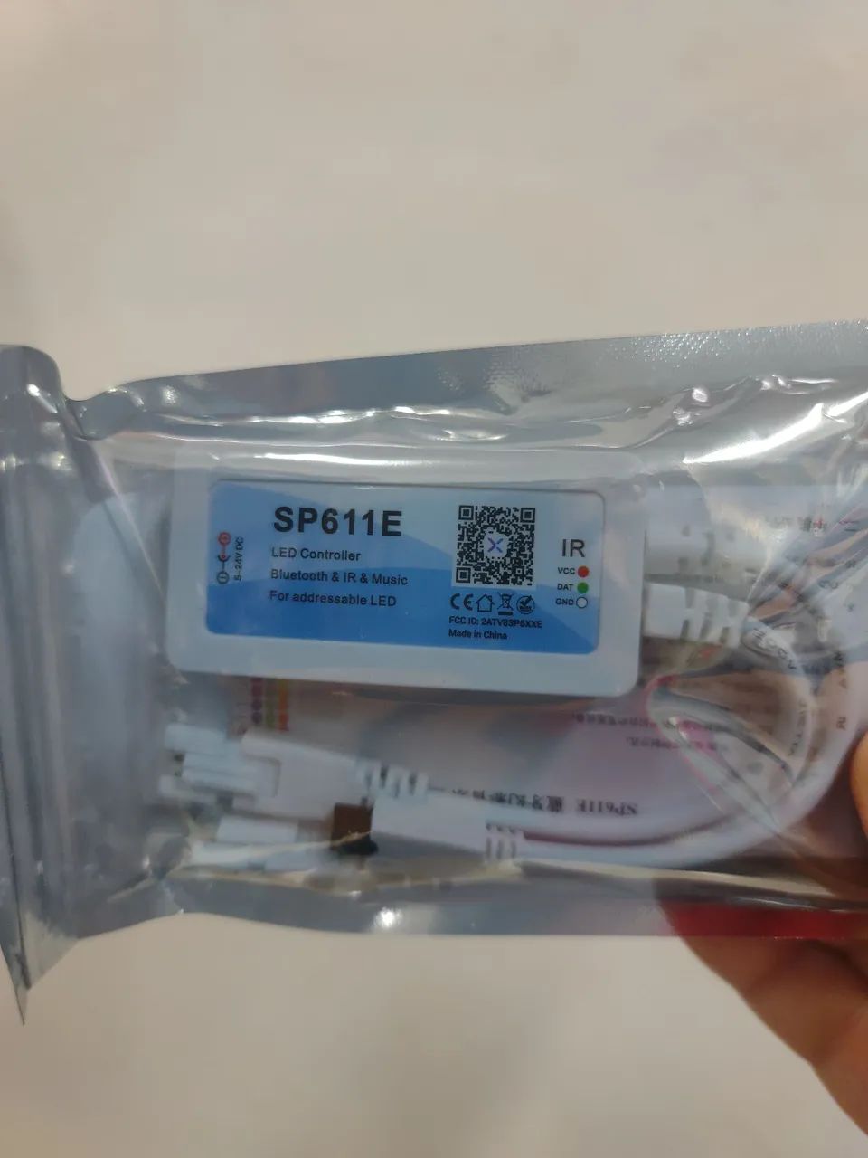 Controladora Led sp611e com controle remoto