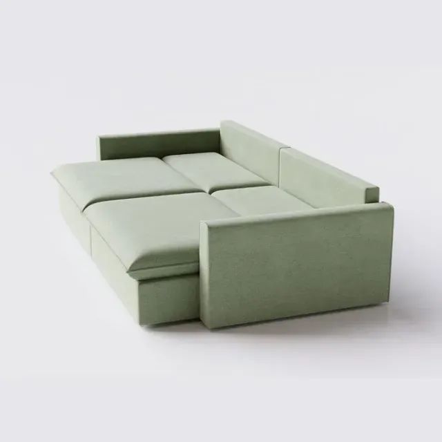 Sofá Retrátil 3 Lugares Linho Super Confortável - Foto 2