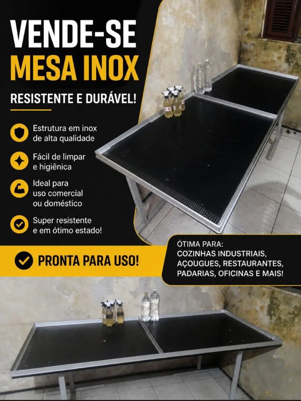 Mesa inox