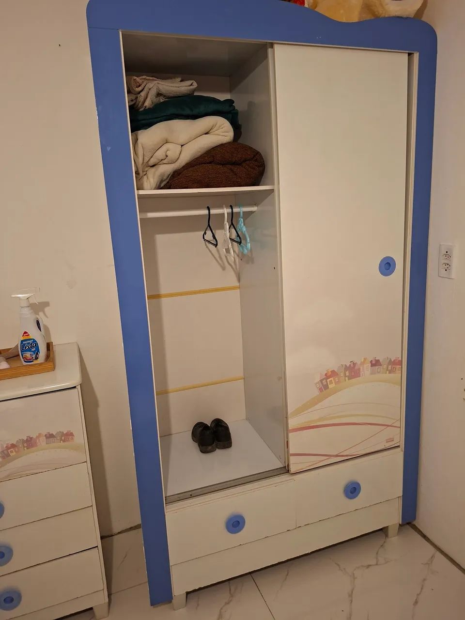 Guarda- roupa, cômoda e cama  - Foto 4