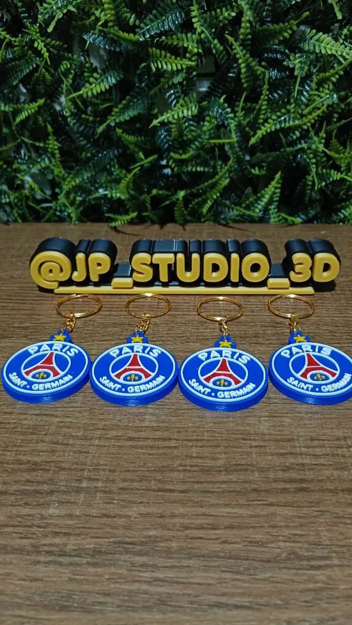 Kit 4 chaveiros do PSG - Foto 2