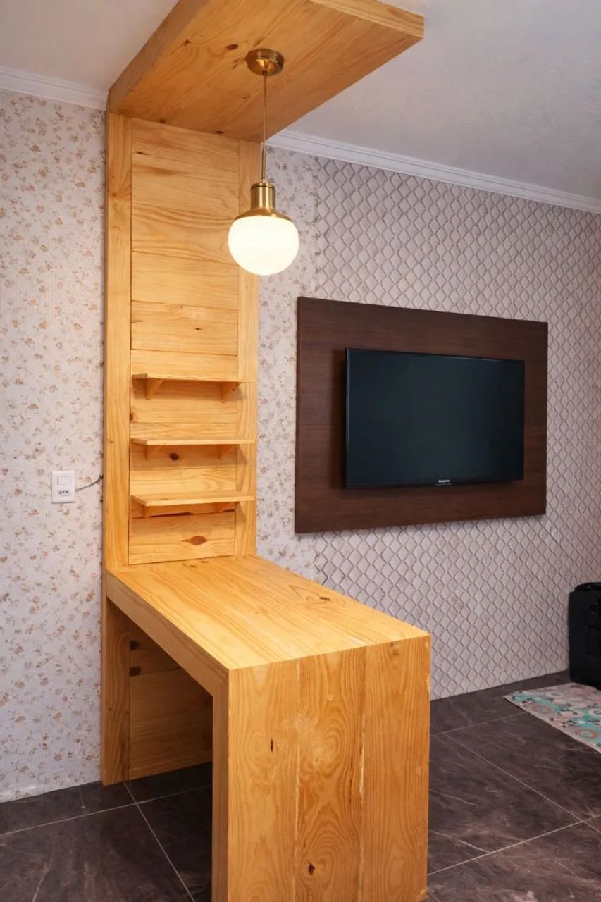 Bancada Gourmet de Madeira 