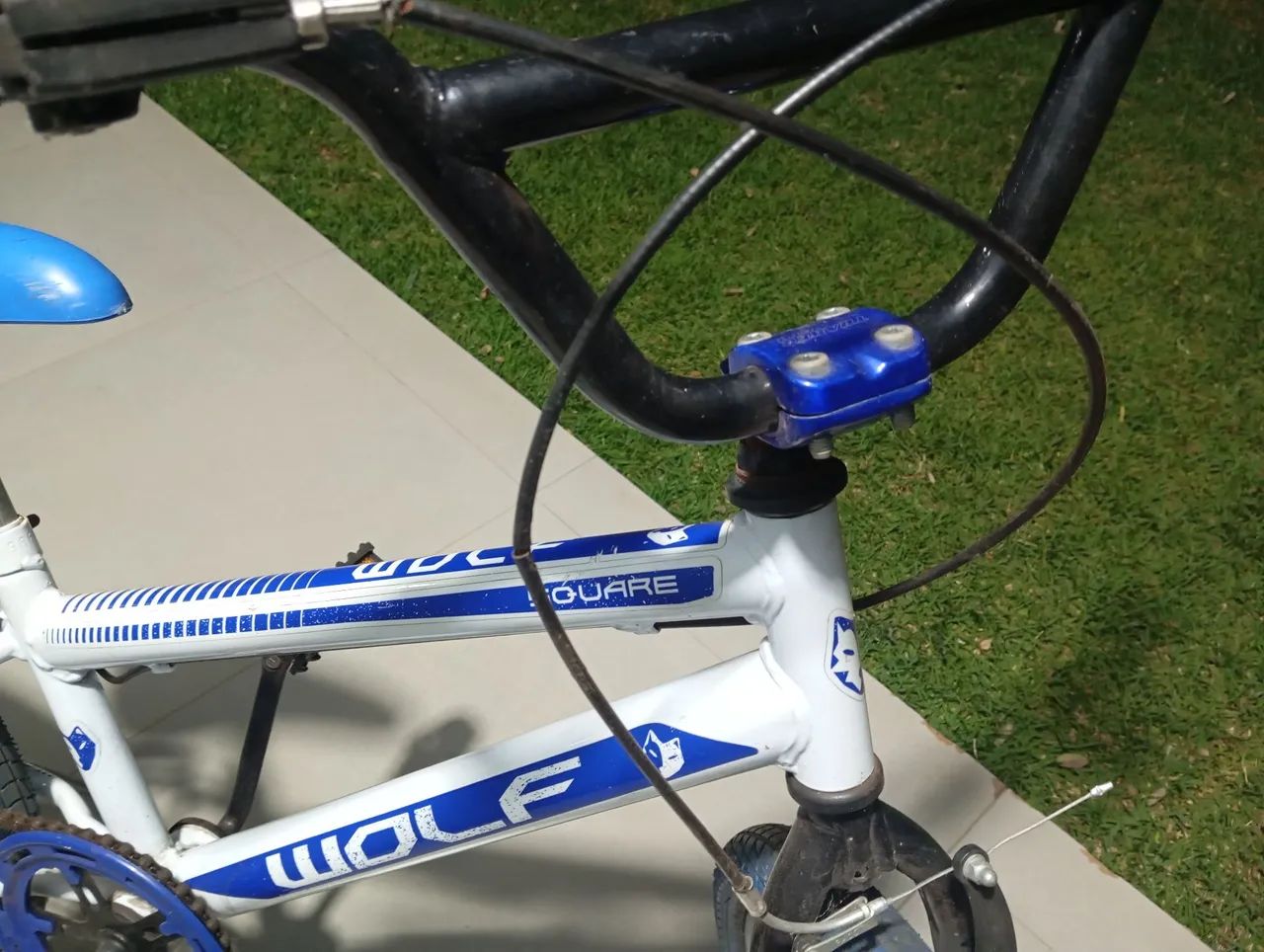 Vendo bicicleta infantil da marca Wolf - Foto 5