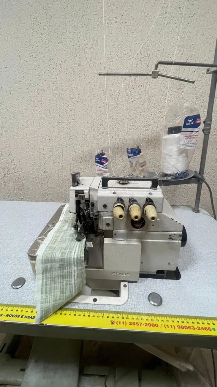 Overlock Industrial Gemsy - Funcionando - Oportunidade