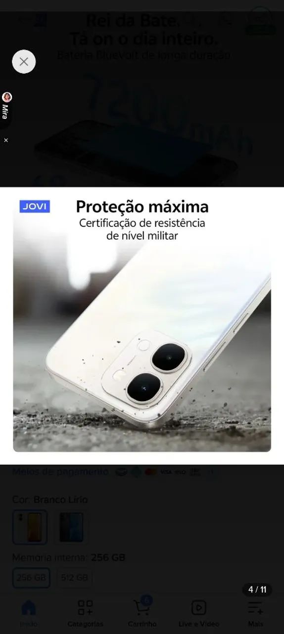 Celular jovi 256 gb  - Foto 3