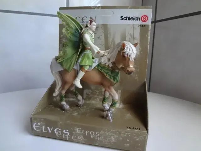 Schleich Bayala Elfos E Fadas - Falaroy Com Cavalo - Foto 2