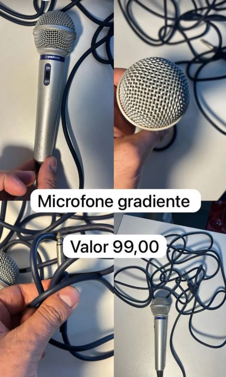 Microfone Da Gradiente