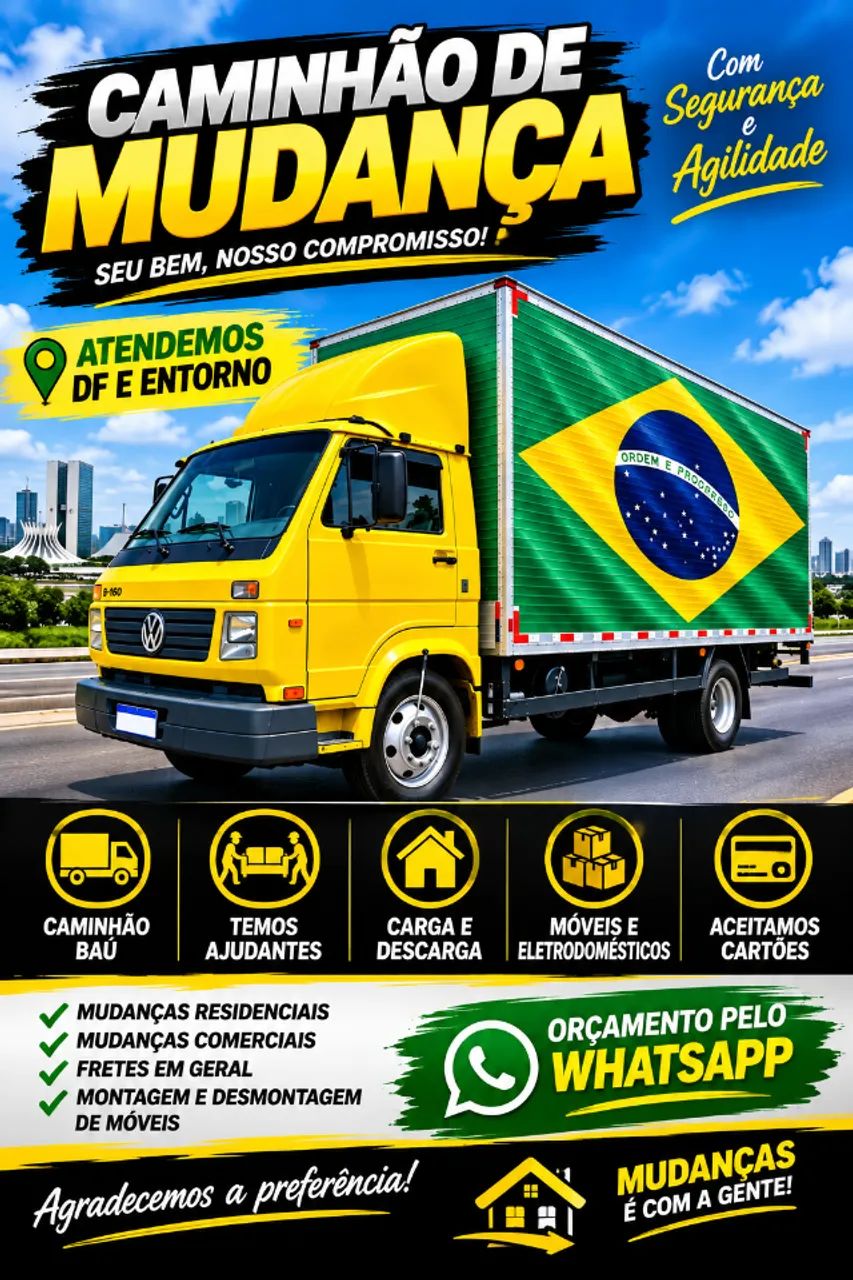 Mudanças e Fretes Disponível 