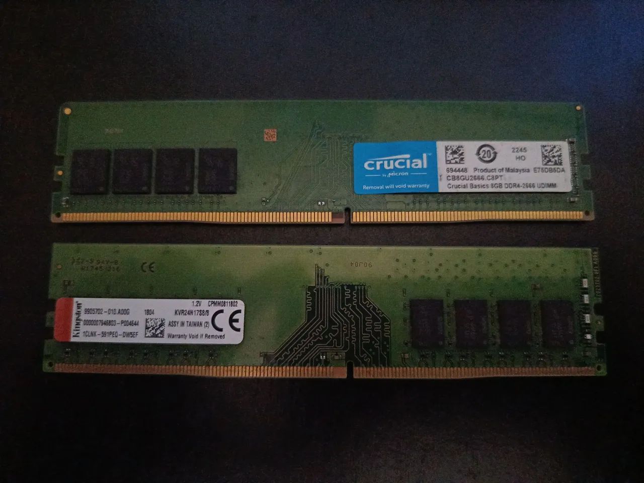 Memória RAM 2X8GB 16GB DDR4 - Memória RAM - Muzambinho 1503375388