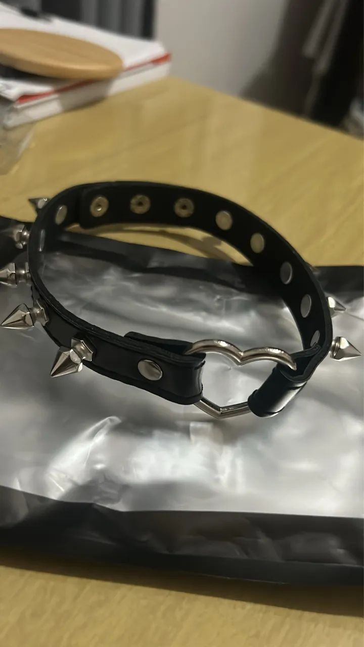 Choker em couro  - Foto 2